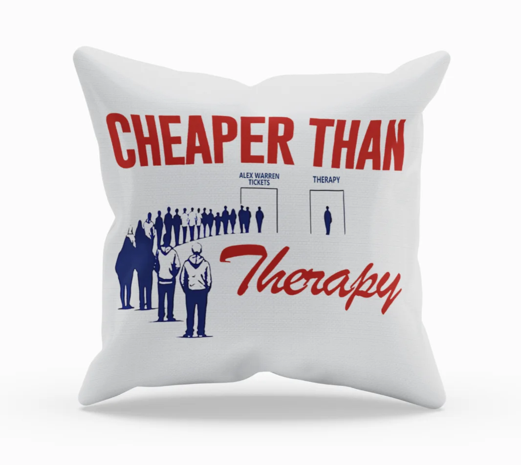 Alex Warren pillow